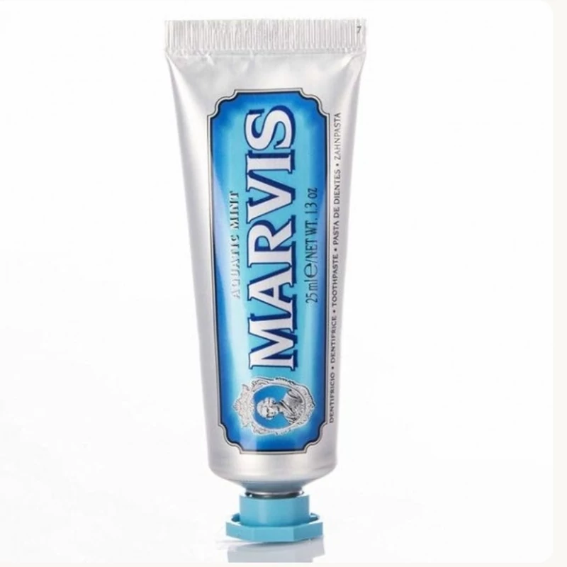 خمیر دندان نعناع دریایی مارویس Marvis Aquatic Mint حجم 25 میل بدون جعبه