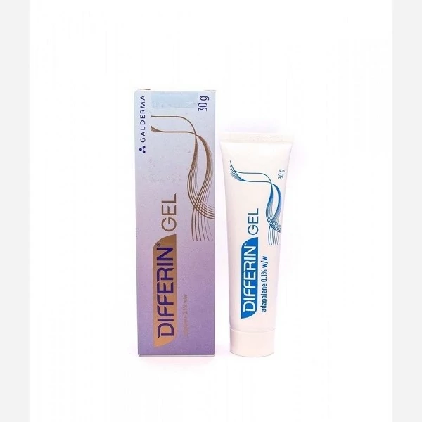 ژل لایه بردار و ضدجوش دیفرین 0.1 درصد وزن 30 گرم
