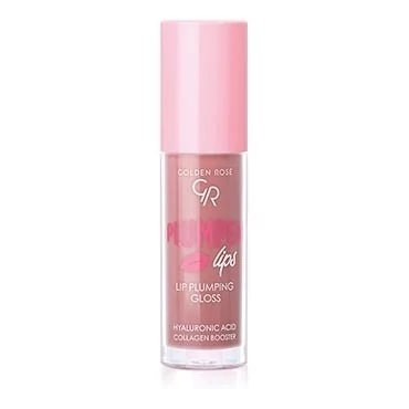 لیپ گلاس رنگی حجم دهنده PLUMPED LIPS گلدن رز Golden Rose کد 207