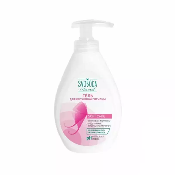 ژل بهداشتی بانوان اسوبودا مدل Soft Care حجم 300 میل