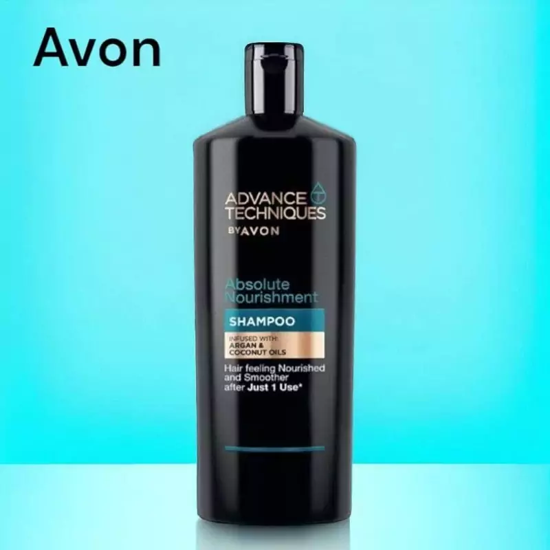 شامپوتغذیه کننده آون AVONحاوی روغن نارگیل و آرگانAbsolute Nourishment