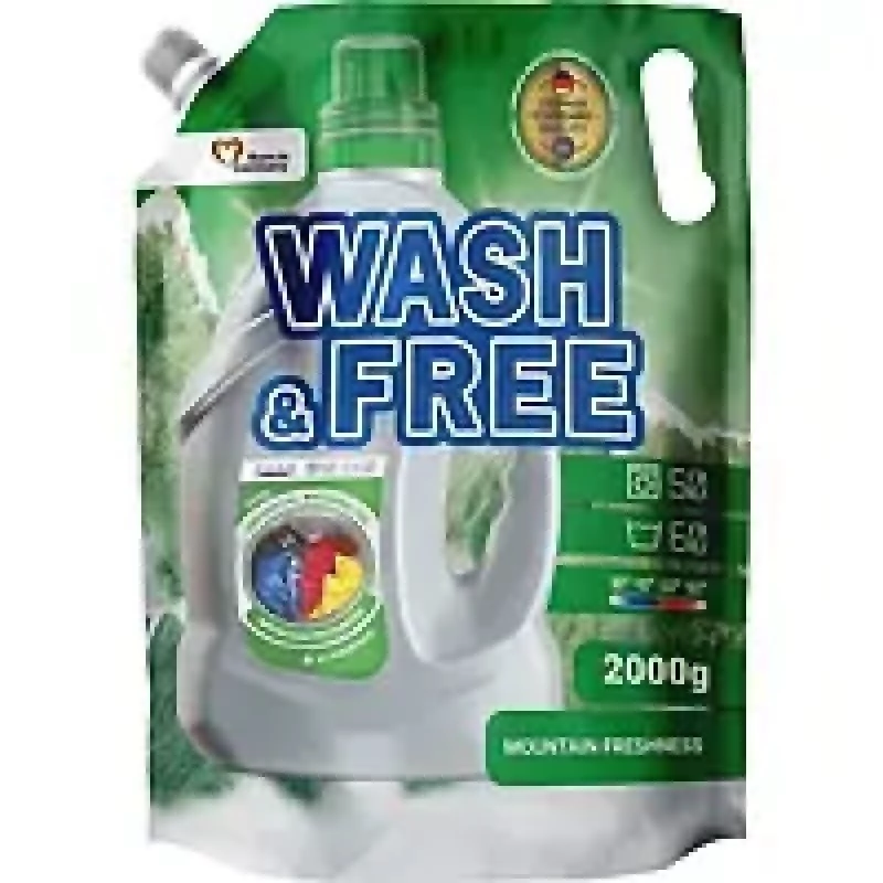 ژل لباسشویی جهانی Wash  Free Mountain Freshness