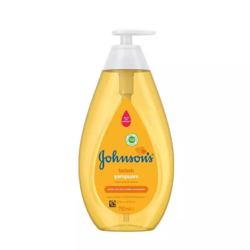 شامپو سر بچه جانسون زرد حجم 750میل
