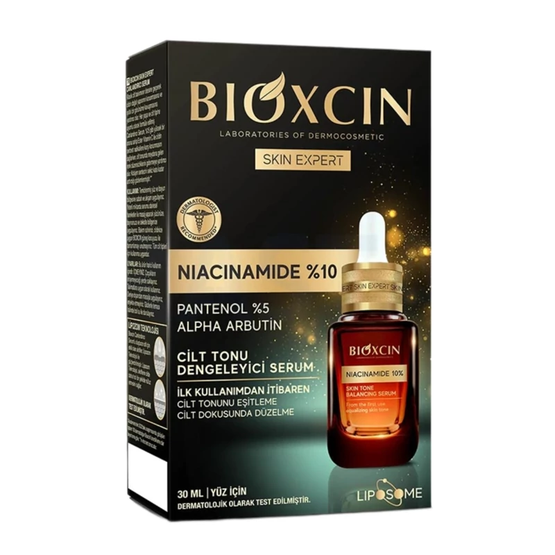 سرم صورت بیوکسین حاوی نیاسینامید 10 درصد حجم 30 میل