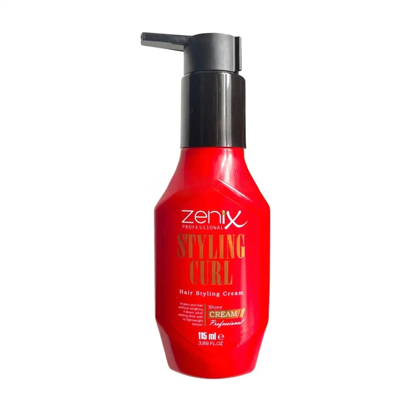 کرم فر کننده موی زنیکس zenix مدل Styling Curl حجم 115 میل