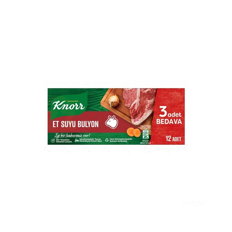 عصاره گوشت کنور KNORR مدل et suyu buylon