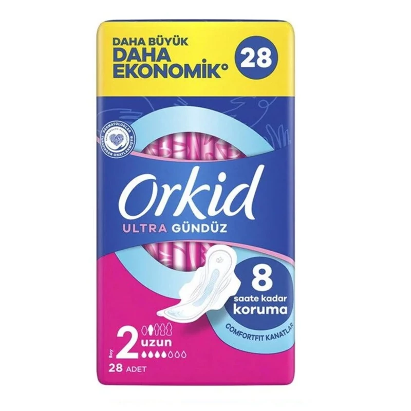 نوار بهداشتی ارکید Orkid مدل Ultra Gunduz سایز 2 بسته 28 عددی