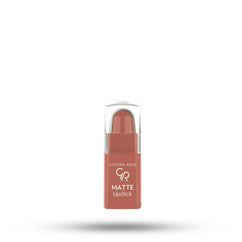 رژ لب مات مینی گلدن رز Matte Lipstick