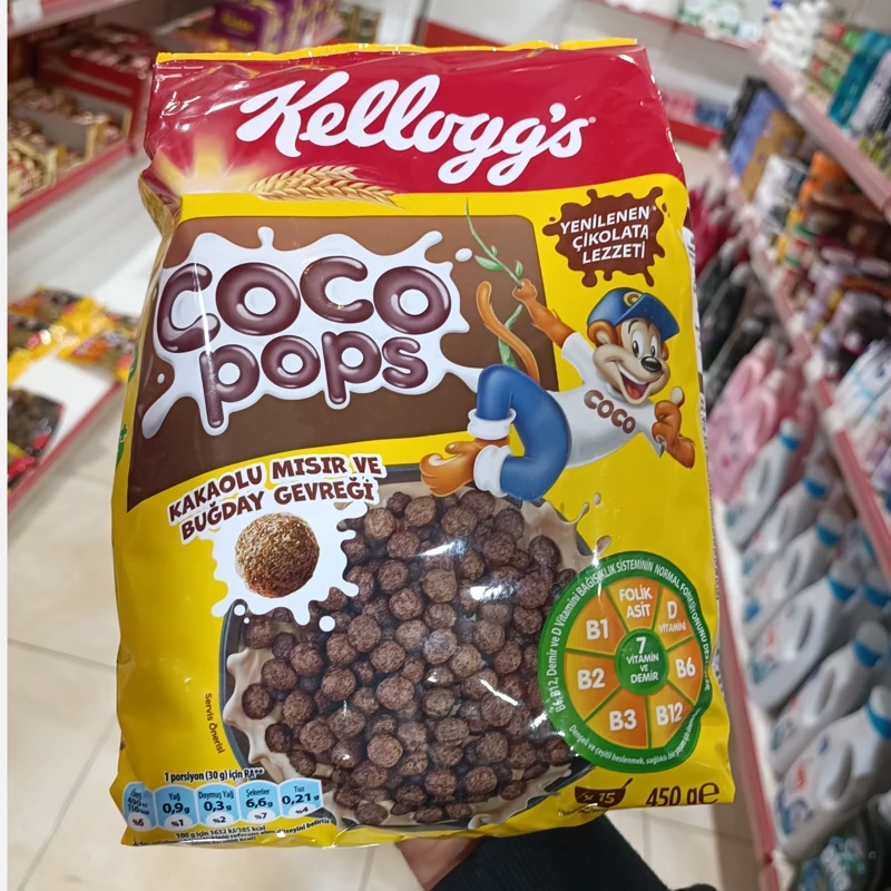 کورن فلکس کاکائویی کوکوپاپس کلوگز 450 گرم