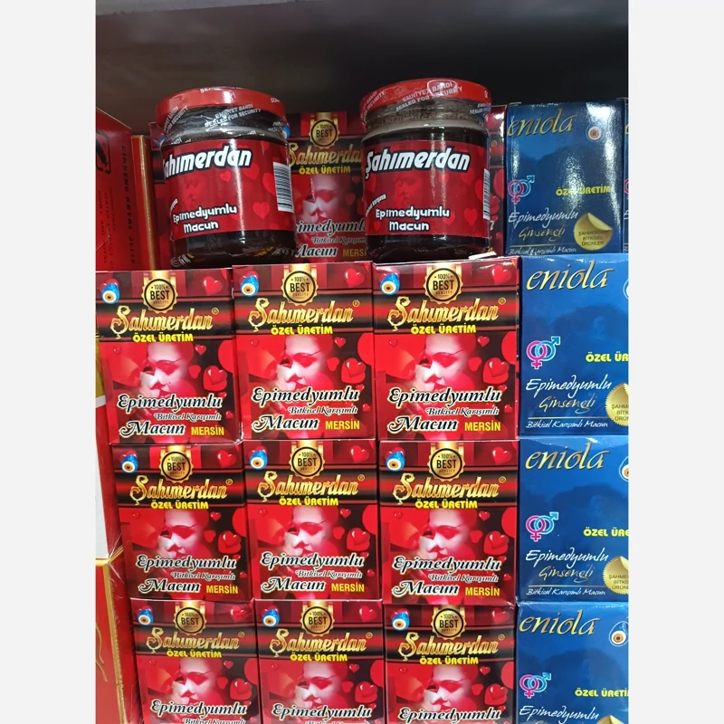 معجون تقویتی و گیاهی شاهی مردان Sahimerdan حجم 240گرم محصول ترکیه