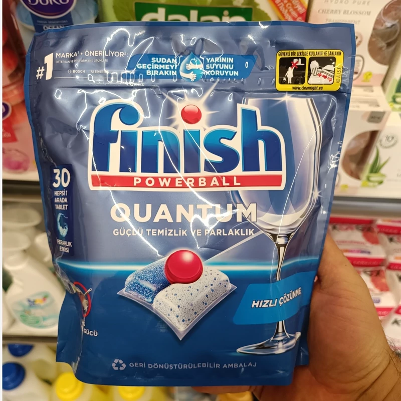 قرص ماشین ظرفشویی فینیش کوانتوم 30 عددی