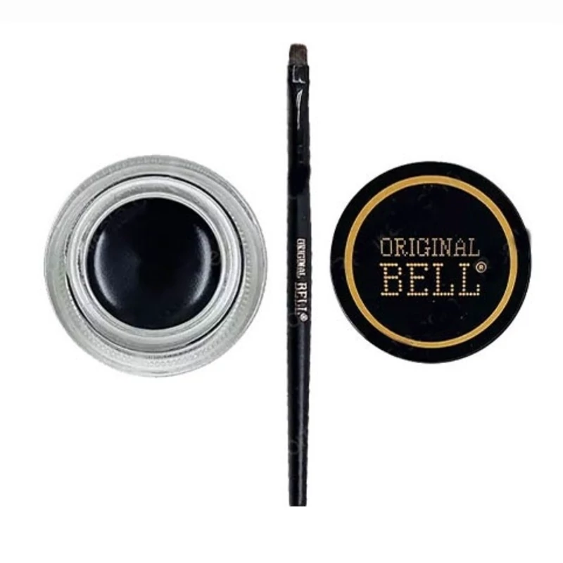 خط چشم ژلی (ژله ای) کاسه ای بل فوق مشکی Bell Gel Eyeliner Carbon Black