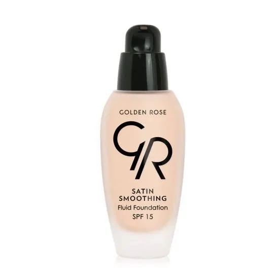 کرم پودر ساتین ویتامینه SPF15 گلدن رز شماره 22