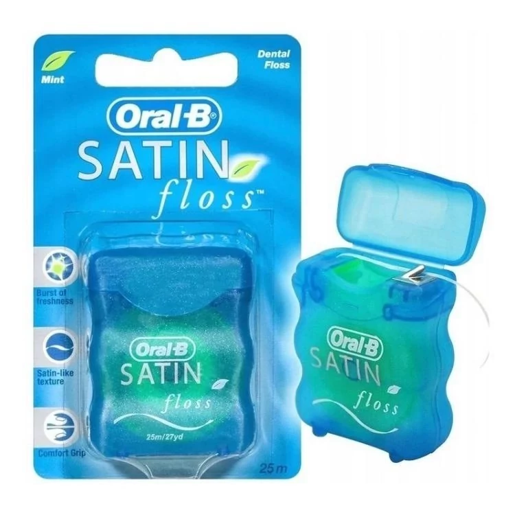 نخ دندان اورال بی مدل SATIN floss