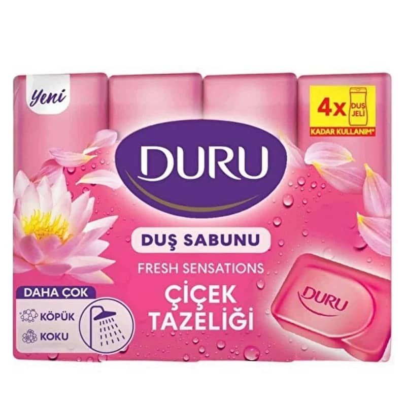 صابون دورو ترکیه رایحه گل های بهاری 600 گرم DURU