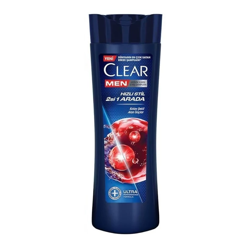 شامپو کلیر ترکیه  350 میل (ضد شوره و  حالت دهنده) CLEAR