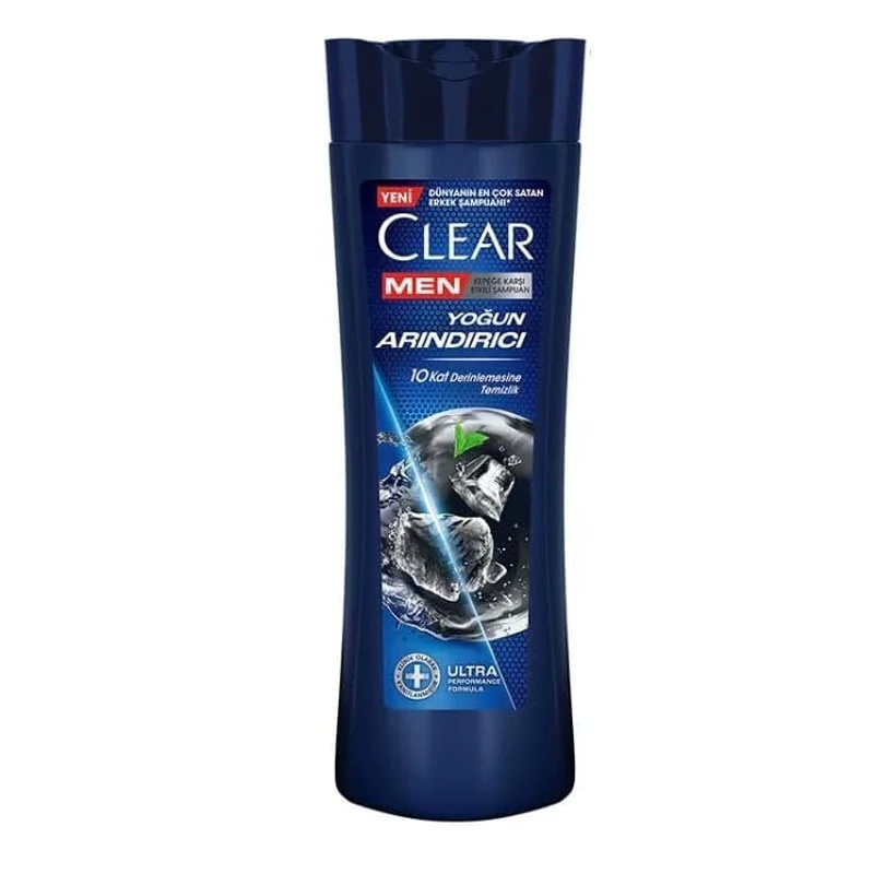شامپو کلیر ترکیه  350 میل (ضد شوره ذغالی) CLEAR