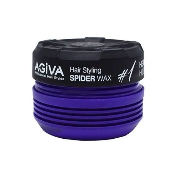 واکس مو آگیوا مدل Spider Heavy Hold شماره 01