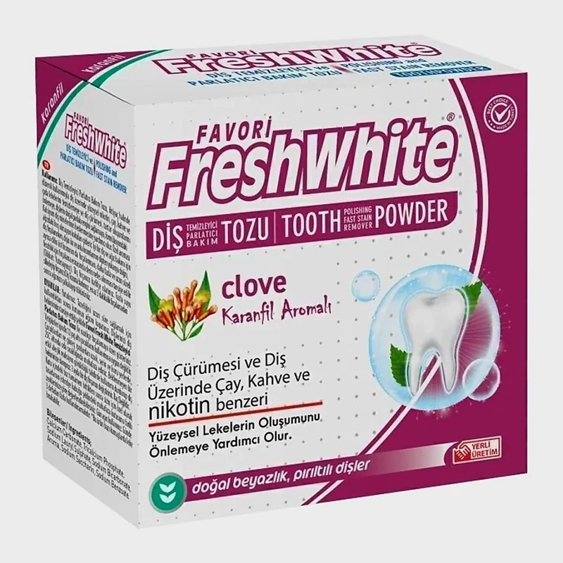 پودر سفید کننده دندان فرش وایت Fresh White