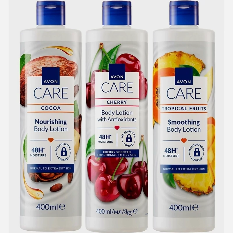 لوسیون بدن آون با عصاره میوه ها Avon care