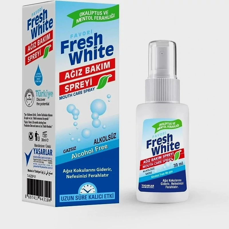 اسپری دهان شویه فرش وایت Fresh White