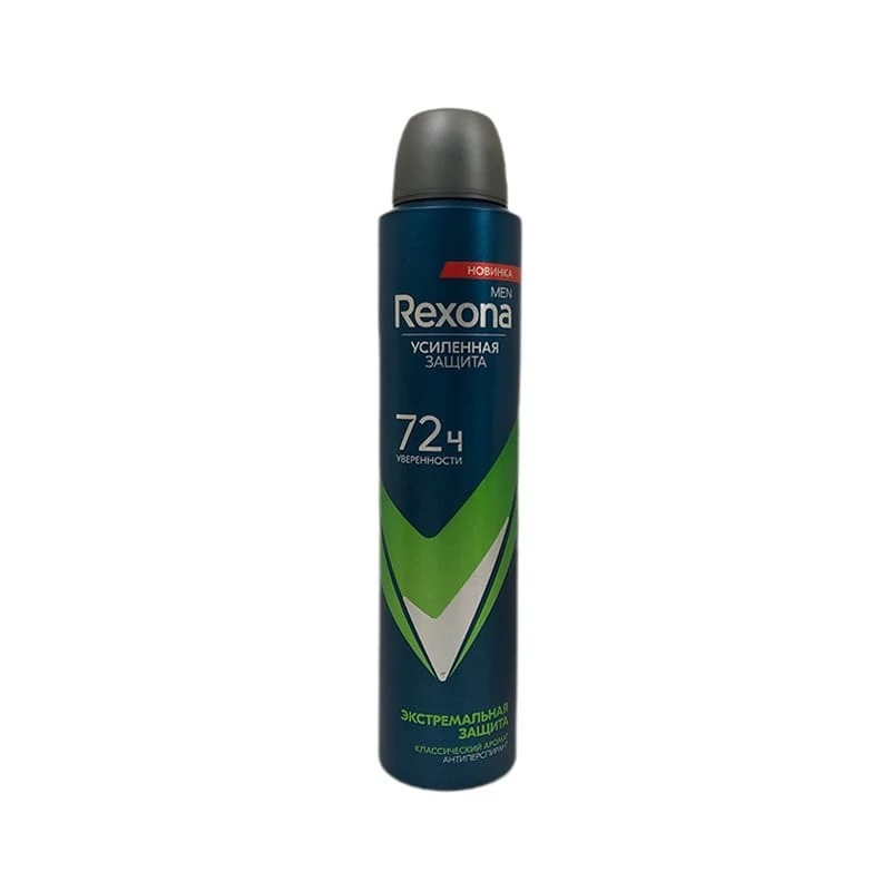 اسپری رکسونا مردانه روسی 72 ساعته 200 میلی مدل5 Rexona