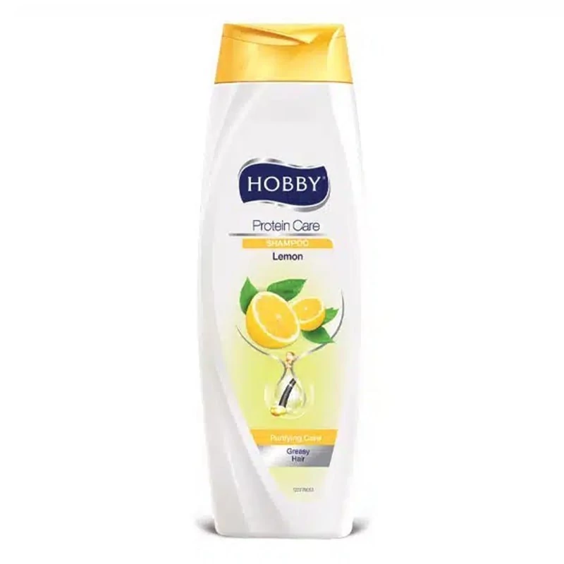 شامپو سر هوبی حاوی عصاره لیمو و چای مناسب موهای چرب 600 میل HOBBY