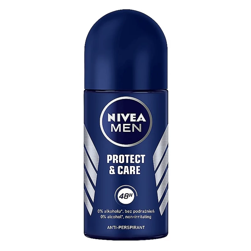 مام رولی مردانه نیوا Nivea مدل Protect  Care حجم 50 میل اصل