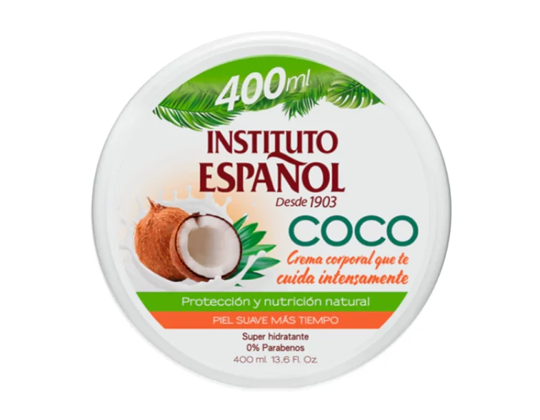کرم دست و بدن انستیتو اسپانول Instituto Espanol نارگیل حجم 400 میل