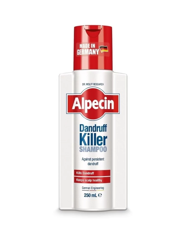 شامپو ضد شوره کافئین آلپسین داندروف کیلر حجم 250 میل Alpecin