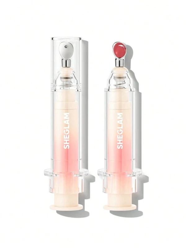 لیپ گلس حجم دهنده شیگلم Sheglam مدل Booster Shine رنگ Pink Flamingo