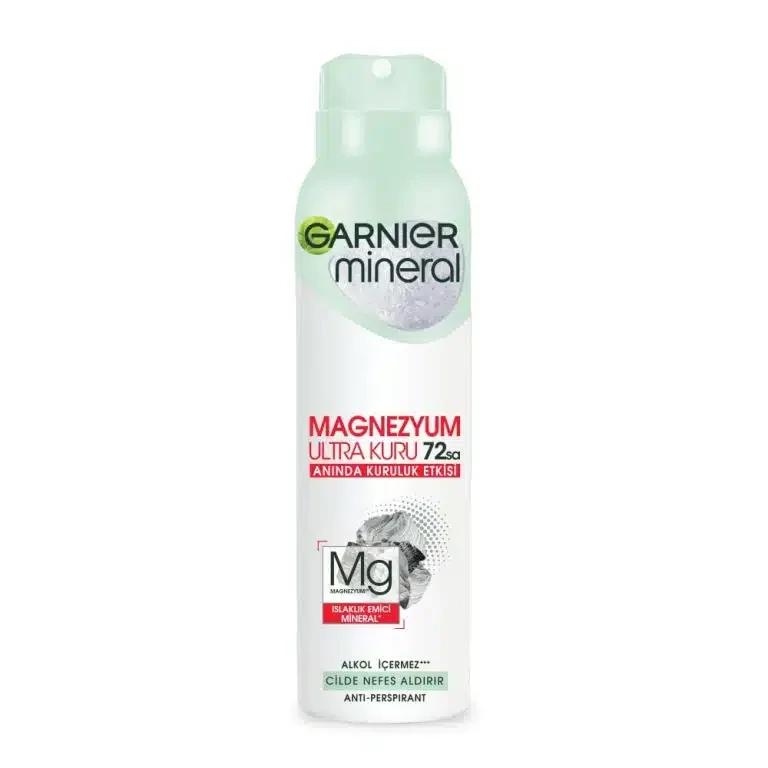 اسپری ضد تعریق زنانه گارنیر مدل Magnezyum حجم 150 میل