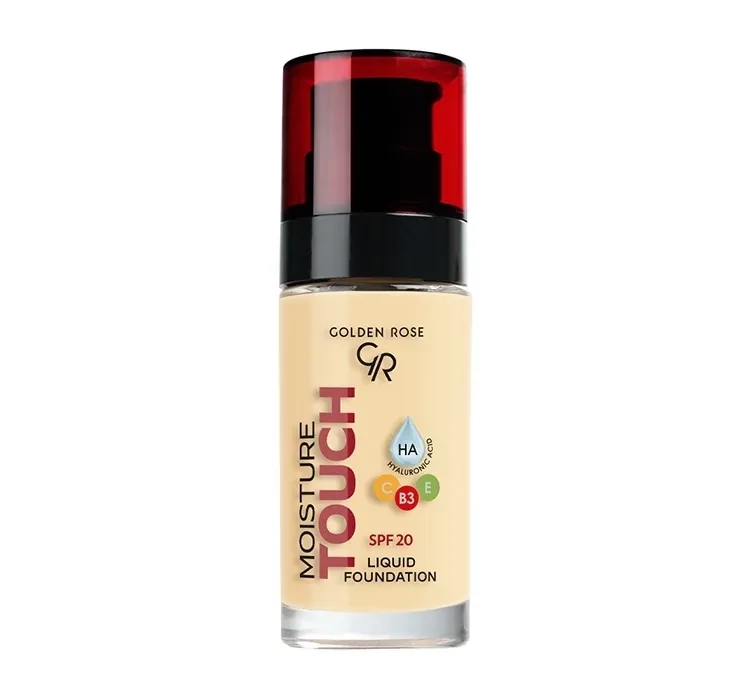 کرم پودر آبرسان گلدن رز مویسچر تاچ Golden Rose مدل Moisture Touch شماره 105