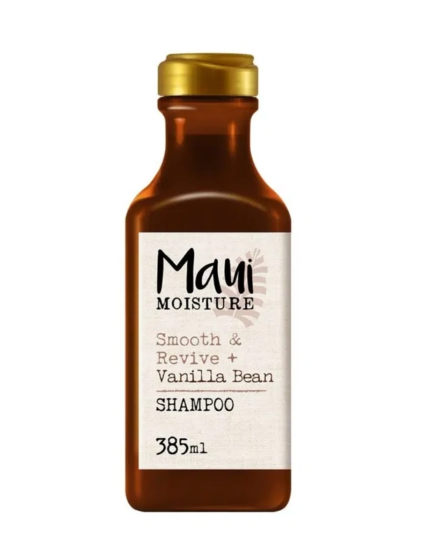 شامپو سر مائویی ضد وز و حاوی دانه وانیل حجم 385 میل MAUI MOISTURE HAIR CARE