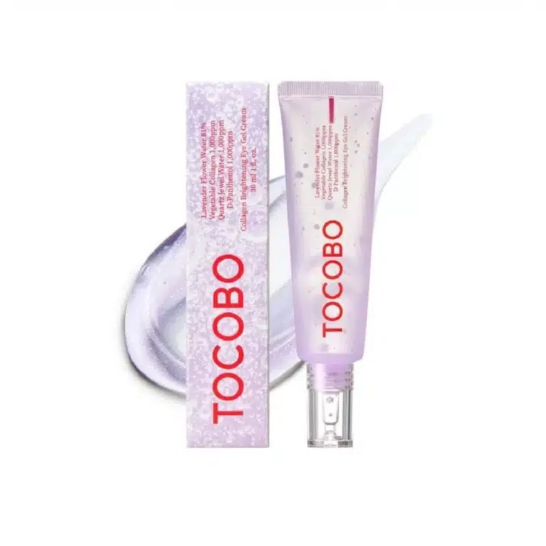 کرم دور چشم روشن کننده و آبرسان توکوبو حاوی کلاژن عصاره گل لوندر 30 میل TOCOBO