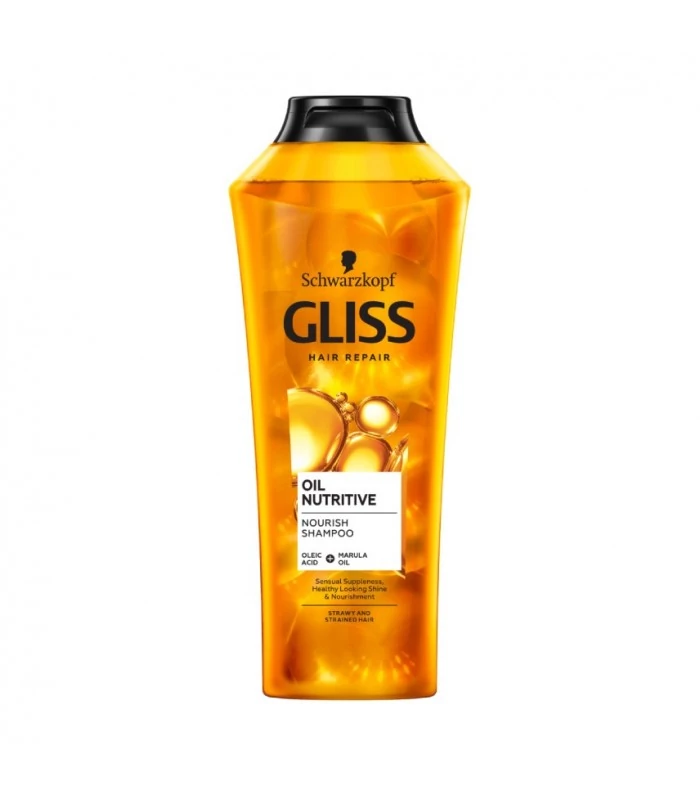 شامپو سر گلیس gliss زرد موهای آسیب دیده مدل OIL NUTITIV