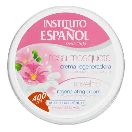 کرم دست و بدن انستیتو اسپانول Instituto Espanol گل رز حجم 400 میل