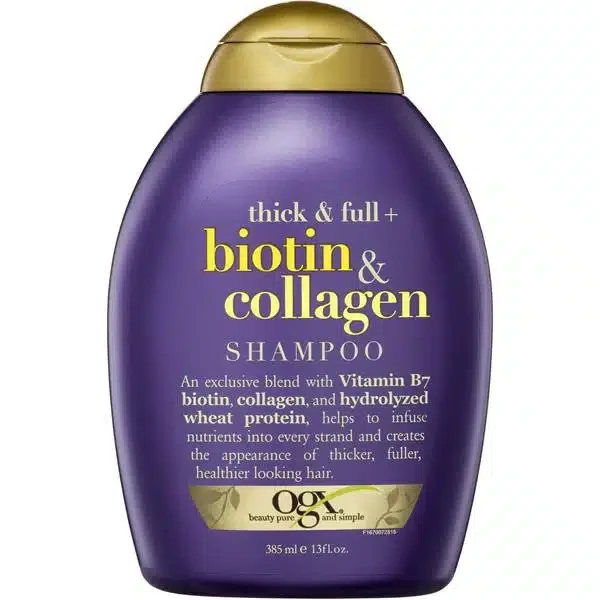 شامپو بیوتین و کلاژن او جی ایکس 385 میل ogx biotin and collagen