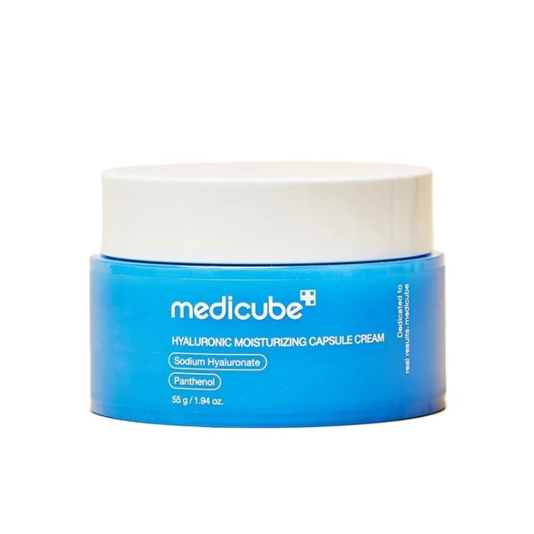 کرم کپسولی هیالورونیک اسید مدی کیوب Medicube آبرسان و مرطوب کننده پوست حجم 50 گرم