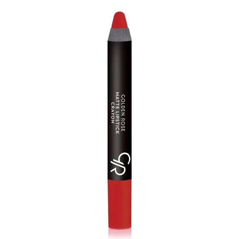 رژ لب مدادی مات گلدن رز Golden Rose مدل Crayon شماره 7