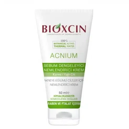 کرم آبرسان ضد جوش بیوکسین BIOXCIN پوست چرب حجم 50 میل