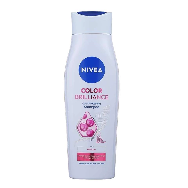 شامپو مو محافظ رنگ نیوآ مدل Color Brilliance مخصوص موهای رنگ شده حجم 400 میل