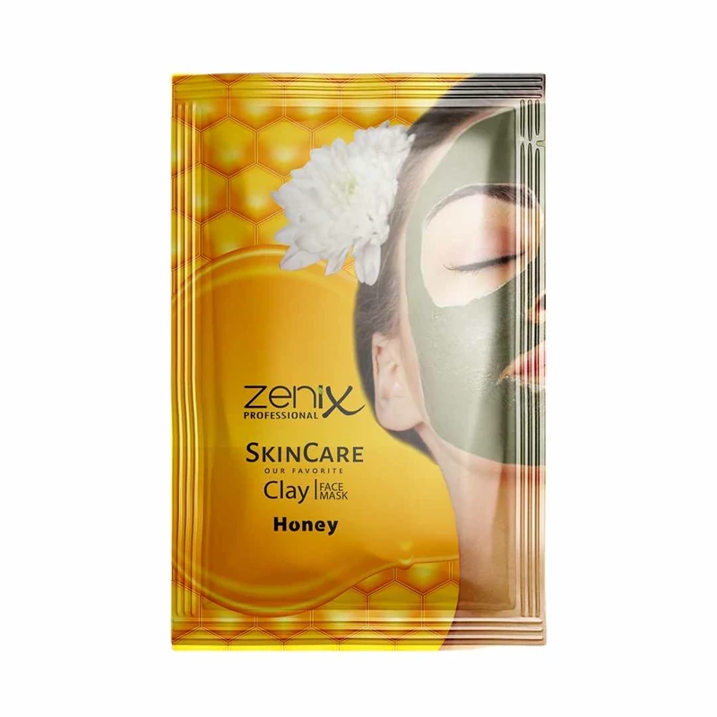 ماسک شاداب کننده خاک رس و عسل زنیکس Zenix ساشه ای