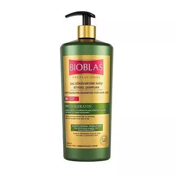 شامپو ضد ریزش مو بیوبلاس مدل Bioblas Phytokeratin حجم 1000 میل
