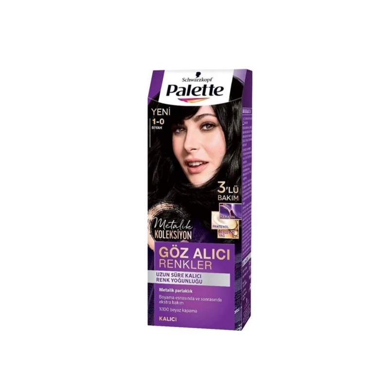 کیت رنگ مو پلت سری GOZ ALICI شماره 0-1 حجم 50 میلی لیتر رنگ مشکی