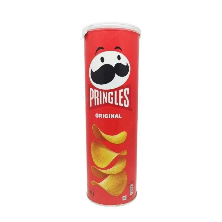 چیپس پرینگلز اصل مدل اورجینال Original حجم 165 گرم