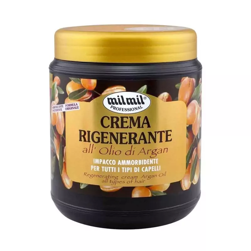 ماسک مو milmil حاوی روغن آرگان حجم 1000 میل