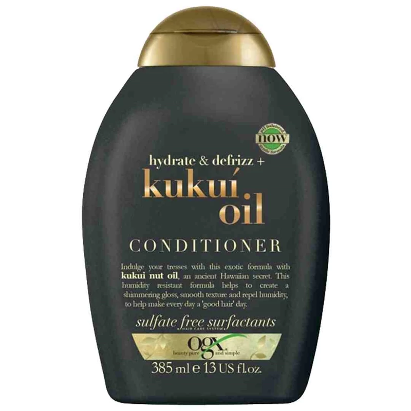 نرم کننده بدون سولفات آبرسان و ضد وز مو او جی ایکس مدل kokui oil حجم 385 میل