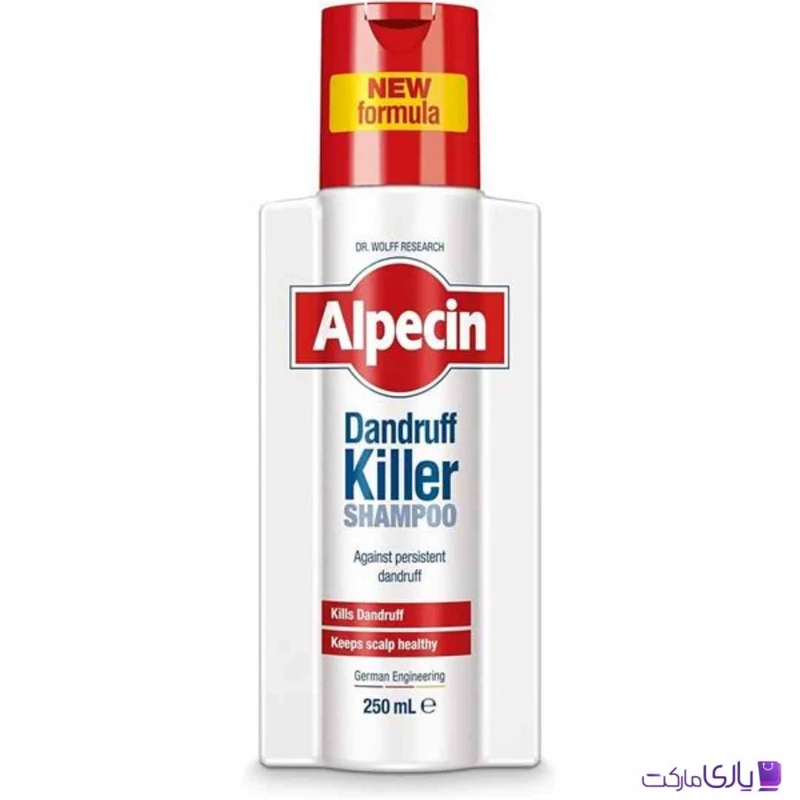 شامپو آلپسین Alpecin مدل Dandruff Killer ضد شوره حجم 250 میل