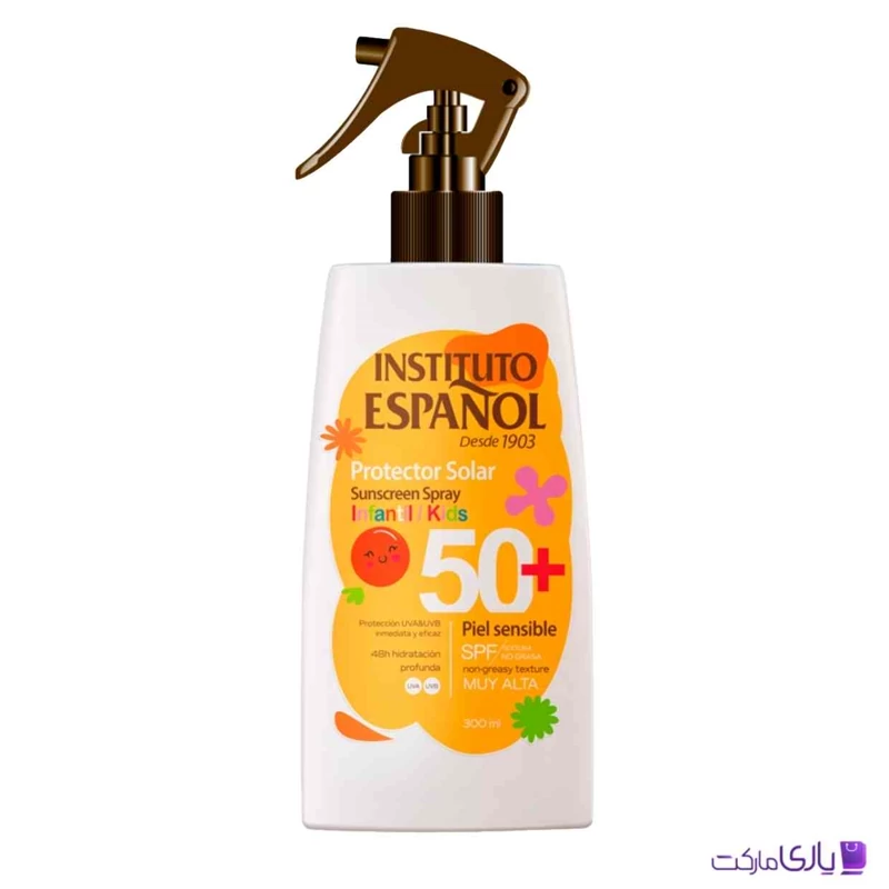 اسپری ضد آفتاب کودکان اسپانول مدل Infantil با SPF 50+ حجم 300 میل